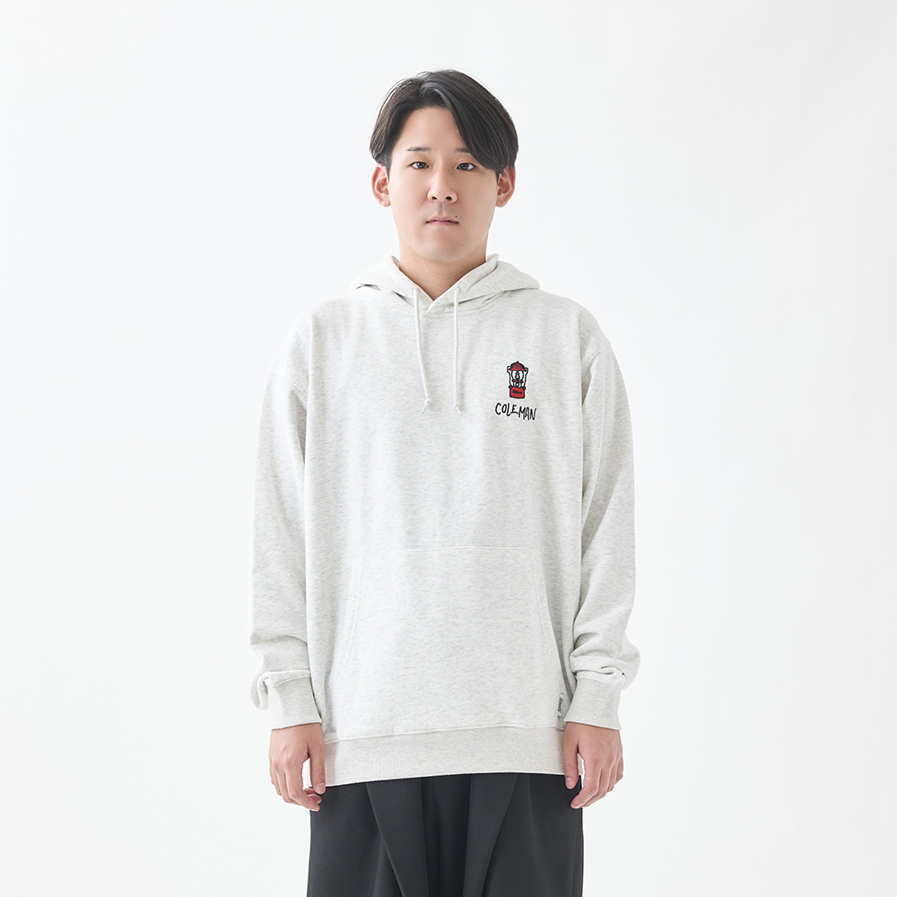 フーディー キャンプグッズ（ライトグレー）